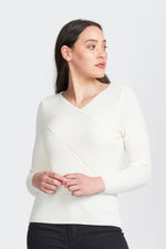Load image into Gallery viewer, Merino Wool Long Sleeve Rib Wrap - Royal Merino

