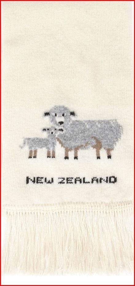 Merino Wool Sheep Scarf - Lothlorian Knitwear