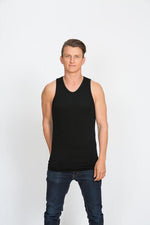 Load image into Gallery viewer, Merino Round Neck Singlet - Brass Monkeys
