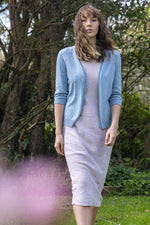 Load image into Gallery viewer, Cotton + Merino Flo Cardigan - Lothlorian Knitwear

