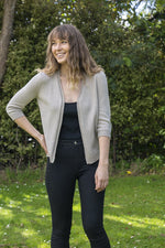 Load image into Gallery viewer, Cotton + Merino Flo Cardigan - Lothlorian Knitwear
