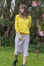 Load image into Gallery viewer, Cotton + Merino Penny Textured Jumper - Lothlorian Knitwear
