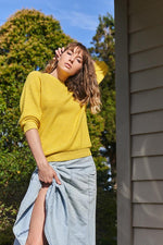 Load image into Gallery viewer, Cotton + Merino Penny Textured Jumper - Lothlorian Knitwear
