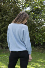 Load image into Gallery viewer, Cotton + Merino Penny Textured Jumper - Lothlorian Knitwear
