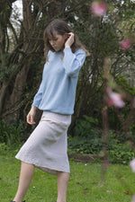 Load image into Gallery viewer, Cotton + Merino Penny Textured Jumper - Lothlorian Knitwear
