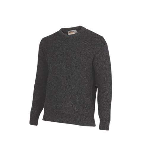 Merino Wool Backyard Crew Sweater-MKM Knitwear
